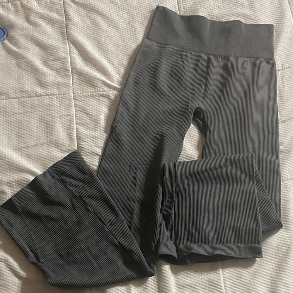 Charcoal Gray Kids Leggings